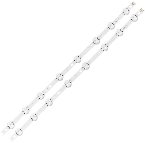 AXTGBHL LED Backlight Strip 8 LEDs Fit for LG 32'' V18 V17 TV 6916L-2855B 32LJ510V 32LJ510U HC320DXN-ABSL1-2143 LC320DXE(FK)(A2)(20 Set)