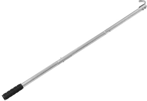 WHAMVOX Leiterhaken Aus Edelstahl Für Dachbodenleiter Zugstange Mit Hakenwerkzeug System Zum Herunterziehen Für Decke Und Dachboden Stabil Und Robust Ersatz Für Heim Und Haushalt