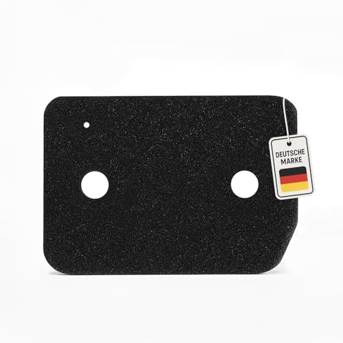 Filter passend für Miele T1 9164761 Trockner Wärmepumpentrockner Fein-Grob | 207 x 157 x 30mm | Schwammfilter Filtermatte Kondenstrockner Fusselfilter Schaumstoff Schaumfilter Sponge (3)