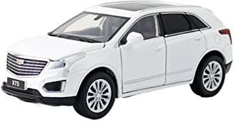YRXIAO 1 32 Für Cadillac XT5 SUV Legierung Druckguss Modellauto Sammlung Display Kind Spielzeugauto Geschenk Für Wohndekorationen(White)