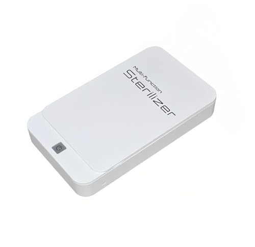 UV-Licht-Desinfektionsbox, Handy-Reinigungsbox, tragbare UVC-Reinigungsbox, Aromatherapie, 360°-UV-Sterilisator-Box für Handy, Zahnbürsten, Schmuck, Kopfhörer, Uhren, Schlüssel, Brille