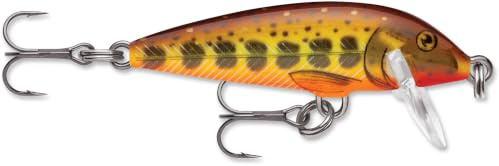 Rapala - Countdown Angelköder - Angelzubehör aus Balsaholz - Süßwasser Spinnköder - Hergestellt in Estland