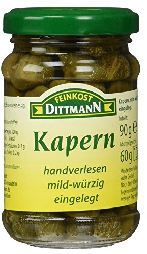 Feinkost Dittmann Kapern mild-würzig eingelegt, 60g