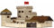 Walachia Burg Holz Modellbauset Modellbahn Spur 1/ LGB 1:32, Braun