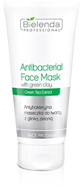 Bielenda Professional Antibacterial face mask with green clay - Antibakterielle Maske mit grüner Tonerde, 150 g