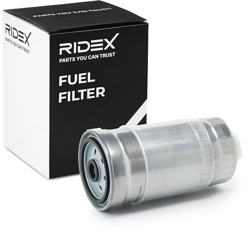 RIDEX 9F0022 Kraftstofffilter Filter Cartridge Screw-on Filter Kompatibel mit VW Golf 4 Schrägheck 1J1 28127401A 28127435B 28127432A