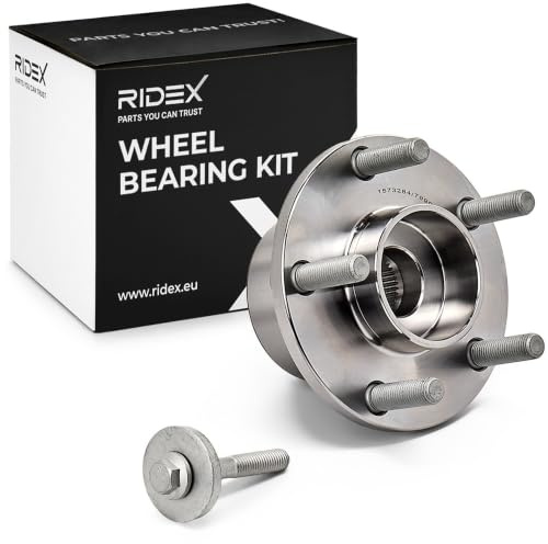 RIDEX 654W0121 Radlagersatz pro 1 Rad Vorne Kompatibel mit FORD Focus II Schrägheck DA, HCP, DP 30666130 30666605 30683161