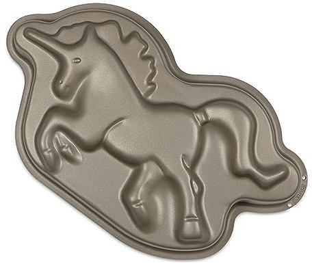 Staedter - 619074 Motivbackform Elly das Einhorn - hochwertige Antihaftbeschichtung - ideal für Kindergeburtstag oder Partys - PFAS frei