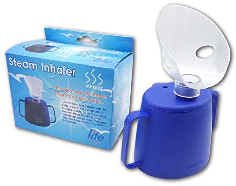Life Healthcare Steam Inhaler Cup Soothing Steam Treatment Easy to Use for Sinus Relief, Colds, Flu and Blocked Noses. Suitable for Kids and Adults, 143 g