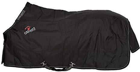 CATAGO Tournout Pferdedecke FIR-Tech Healing, 300 g - schwarz - 155 cm