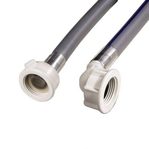 CABLEPELADO Tubo de carga para lavadora, Manguera de carga para lavadora, Tubo de entrada de agua para lavadora, Manguera lavadora, Diametro de 2 cm, Longitud 2.50 Metros