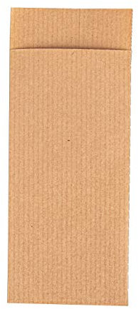 Rayher Papiertüten mini, zum Befüllen, 50 Stück, kraft, 5,3 x 11,5cm, 60g/m2, Geschenktüten lebensmittelecht, Papiersterne basteln, Adventskalendertüten, 67245521