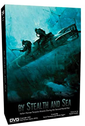 Solitaire Wargame by Stealth and Sea - Italian Human Torpedo Attacks During WW2