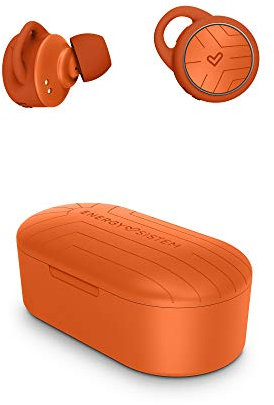 Energy Sistem Earphones Sport 2 True Wireless In-Ear-Kopfhörer (True Wireless Stereo, Bluetooth 5.0, Sport, Secure-Fit+) Orange, One Size