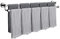 Tige-Serviette de Grande Taille Cuisine de Salle de Bain, 30cm-120cm, 304 en Acier Inoxydable Mural Rond Double Porte-Serviettes, Fini argenté Poli (Size : 100cm)