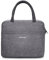 Bessker Kühltasche isolierte Lunch-Tasche für Damen, Herren, Jungen und Mädchen, für Arbeit und Picknick, 8 l (Grau)