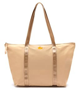 Lacoste Damen NF3618YA große Einkaufstasche, Viennois Neon Orange