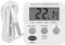 Brannan Calibrated Digital Fridge Freezer Thermometer With Probe and 2 Point Traceable Calibration Certificate