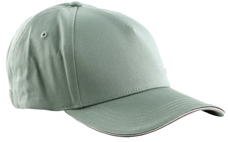 Tommy Hilfiger Herren Cap TH Elevated Corporate Basecap, Grau (Mid Grey), Einheitsgröße
