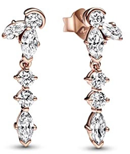 Pandora 282404C01 Boucles d'oreilles pendantes intemporelles