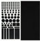 ALLY-MAGIC LED Light Blocking Stickers, 2 Sheets Light Dimming LED Filters for Routers TV, LED Covers Blackout Stickers Dimming 50% ~ 80% of LED Lights Y7ZGTZ (A)