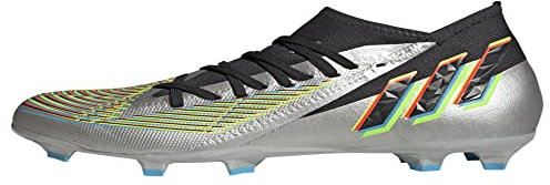 adidas Predator Edge.3 Firm Ground Cleats Men's, Silver, Size 9.5