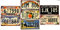 DiiliHiiri Lot de 7 Plaques d'Immatriculation de Voiture Américaines Vintage Rétro Plaques USA Décoration pour Bar Café Grotte Homme Garage ou Atelier - 15 x 30 cm (2651-3-4-8-11-19-25-27)