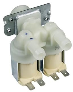 LUTH Premium Profi Parts Lg 5220fr1251e Électrovanne double 180° 12 mm ø pour machine à laver