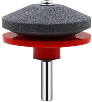 DTREELS Affilatrice per lame smussate per tosaerba, strumento universale resistente all'usura, per tosaerba, per qualsiasi trapano a mano