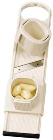 Knoblauchschneider – 2-in-1-Knoblauchschneider, Edelstahl-Knoblauchpresse, rostfreier Ingwer-Knoblauchschneider, Zerkleinerer, leicht zu reinigendes, multifunktionales Knoblauchwerkzeug, Küchenhelfer