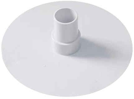 Generisch Swimming Pool Skim Vac Adapter, Skimmer Vacuum Plate Adapter, Floating Vacuum Plate | Replacement Filter Lid Pool Skim Adapter for Oil Skimmers, Pools, Swimming Pools