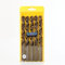 33/64 Inch(13mm) Cobalt Drill Bits, M35- HSS High Speed Steel for Drill/Driver Stainless Steel Heavy Duty Twist Steel Drill Bits, 5pcs