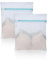OTraki Mesh Laundry Bags with Zips, 2Pcs 30x35cm Small Mesh Laundry Wash Bag for Bra Delicates Wash Bag Reusable Heavy Duty Washing Machine Wash Bag for Laundry Socks Lingerie Underwear