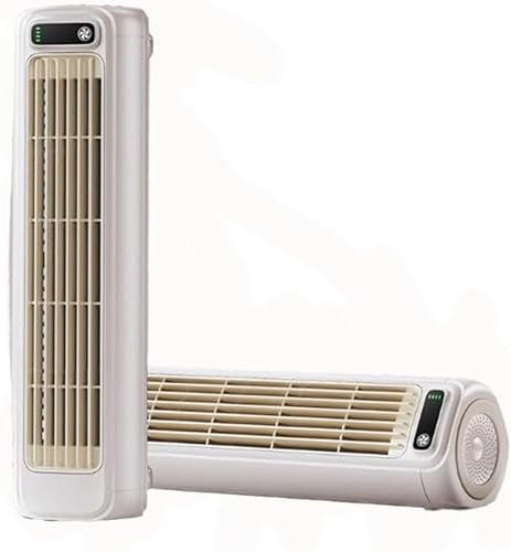 Festberg Cooling Ace - das Original Kompakter Wandventilator für Küche, Schlafzimmer & Toilette – Leiser, messerloser, kabelloser Ventilator, ideal für den Sommer (Weiß)