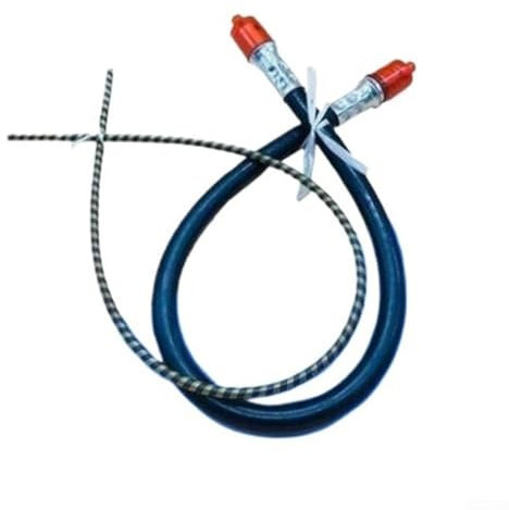 Besttoolifes Arbre d'entraînement flexible de 89 cm - Pièce de rechange en caoutchouc pour sac à dos, débroussailleuse, tondeuse à gazon de jardin, outil de coupe avec extrémités de 29 mm (Axis +