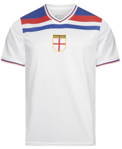 JELEX Retro History Herren Trikot | mit eingesticktem Logo & Kurzarm | Nostalgie-Design für Fußballfans | ideal für Sammler