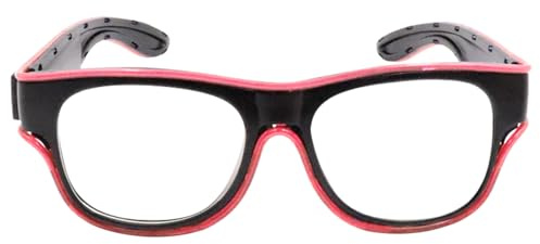 Fluoreszierende Brille, leuchtende Sonnenbrille im Dunkeln, beleuchtetes Zubehör für Halloween-Partys, Erwachsene, Tanzkostüme, Schwimmbaddekoration