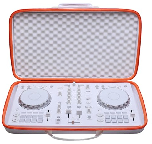 LTGEM DJ-Controller-Tasche, kompatibel mit Pioneer DJ DDJ-FLX4 2-Deck rekordbox, Innenmaße: 15,5 cm L – 15 cm B – 3,8 cm H