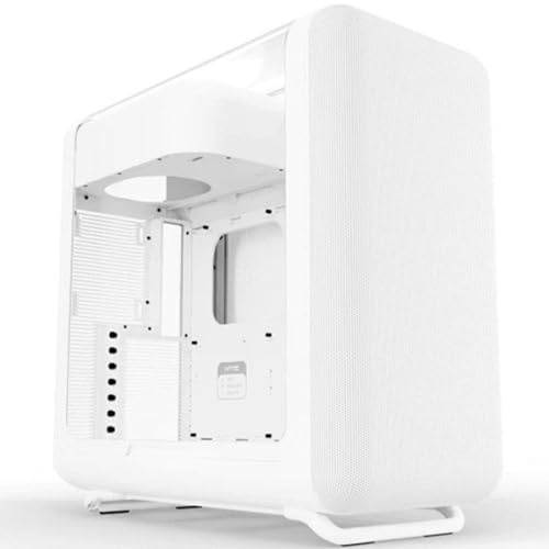 Hyte X50 Modern Performance ATX Mid-Tower PC Gaming Case - Snow White