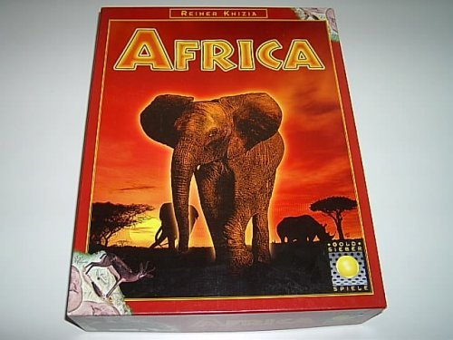 Africa (Spiel): EIN taktisches Entdeckungsspiel für wagemutige Forscher. Für 2-5 Spieler. Spieldauer: 50-60 Min.