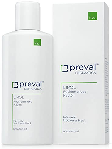 preval® LIPOL | Rückfettendes Hautöl für sehr trockene und sensible Haut | 100 ml