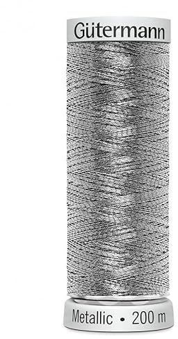 Gutermann Sulky Metallic Embroidery Thread 200m 7009 Blue - Each