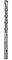 Bosch S4075160 SDS Plus Bit S4, 0.3 x 6.3 inches (7.5 x 160 mm)