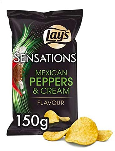 Lay's Sensations Mexican Peppers & Cream