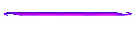 Knit Pro KP51421 5 mm Double Ended Traditional Tunisian Crochet Hook, Multi-Colour