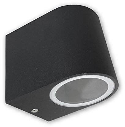 LICHT DISCOUNT 230 V LED Wandleuchte Paris 7,5 W (PA-warmweiss-DIMMBAR) 1-flammig - schwarz