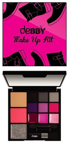 DEBBY MAKE-UP KIT PALETTE TROUSSE ANFIBI