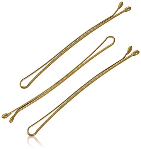Prym Baronesse Haarklemmen 4 cm, dunkelblond, 12 Stück