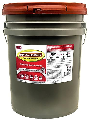 Evapo-Rust The Original Heavy Duty Rust Remover, Water-based, 5 Gallons