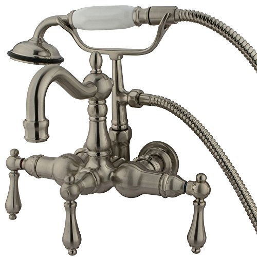 Elements of Design DT10078AL 3-3/8 Wall Mount Tub Faucet, Brushed Nickel